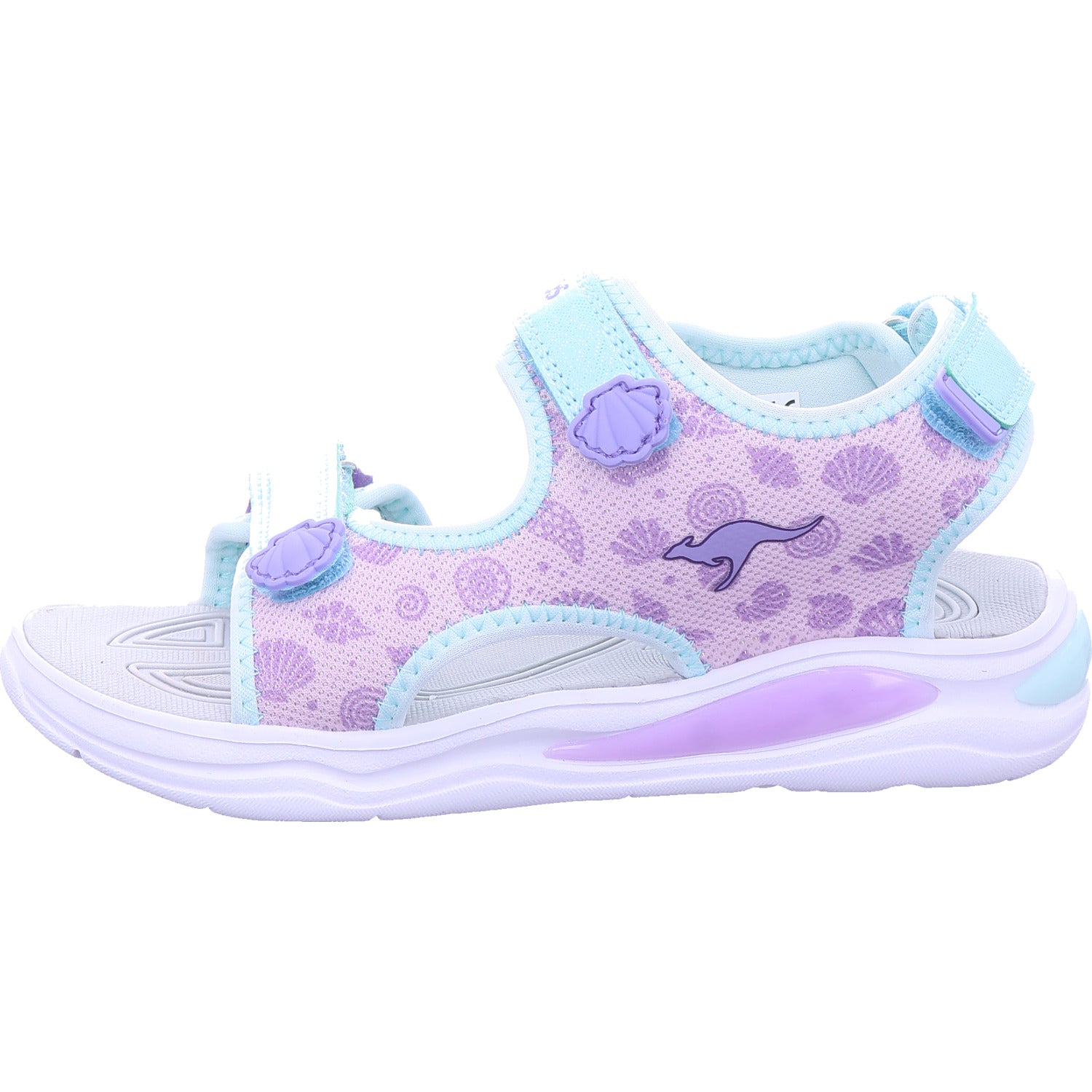 KangaRoos Girls' Sandals in Purple