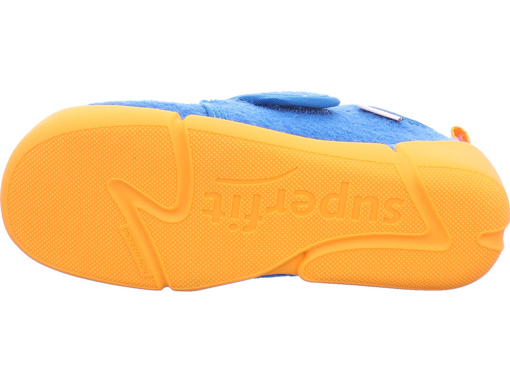 Superfit Unisex - Kinder Hausschuh Hausschuh Venti Barfuss in blau