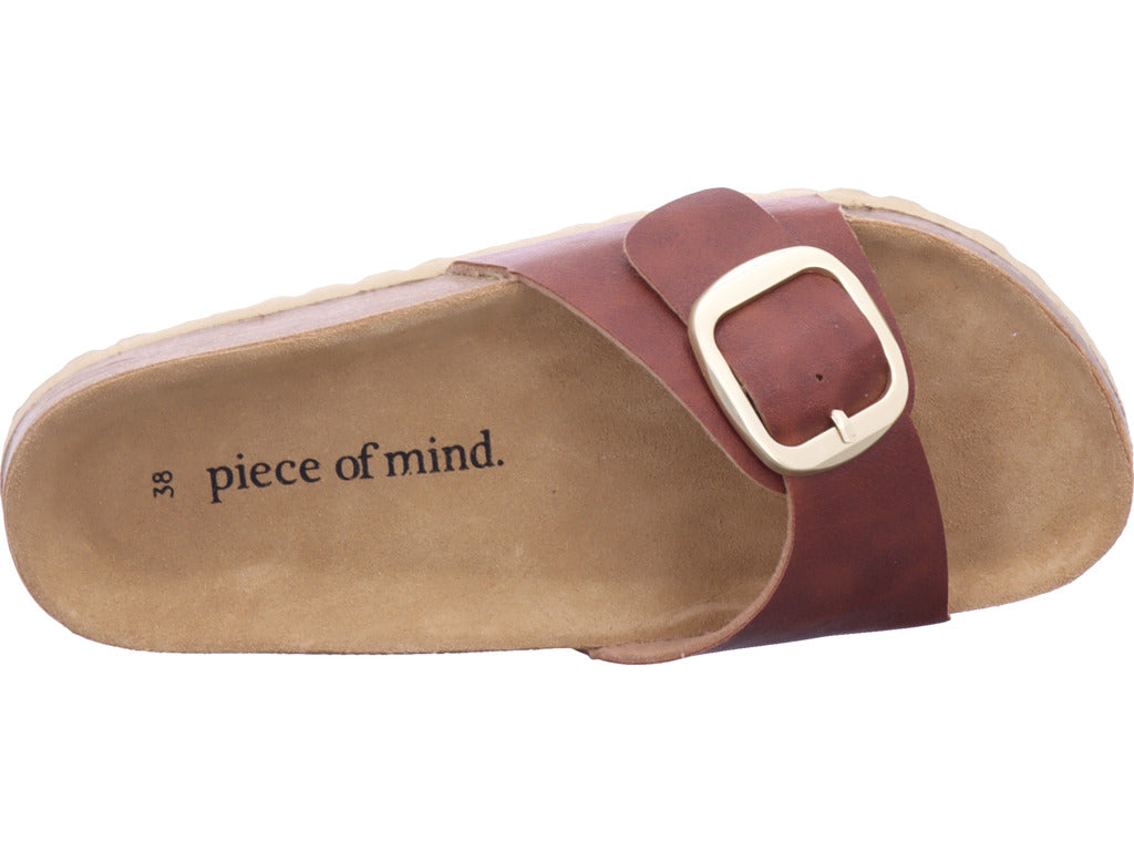 Planet Footwear Damen Pantolette  in braun