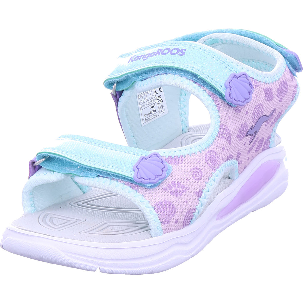 KangaRoos Girls' Sandals in Purple