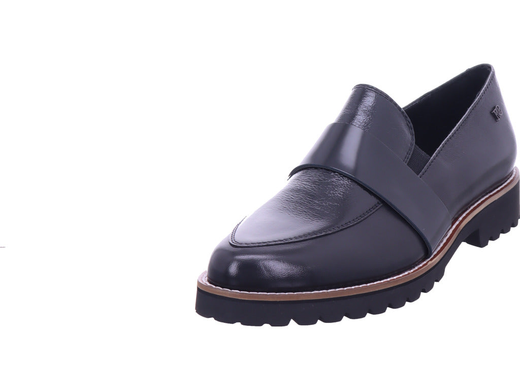 regarde le ciel Damen Slipper  in schwarz