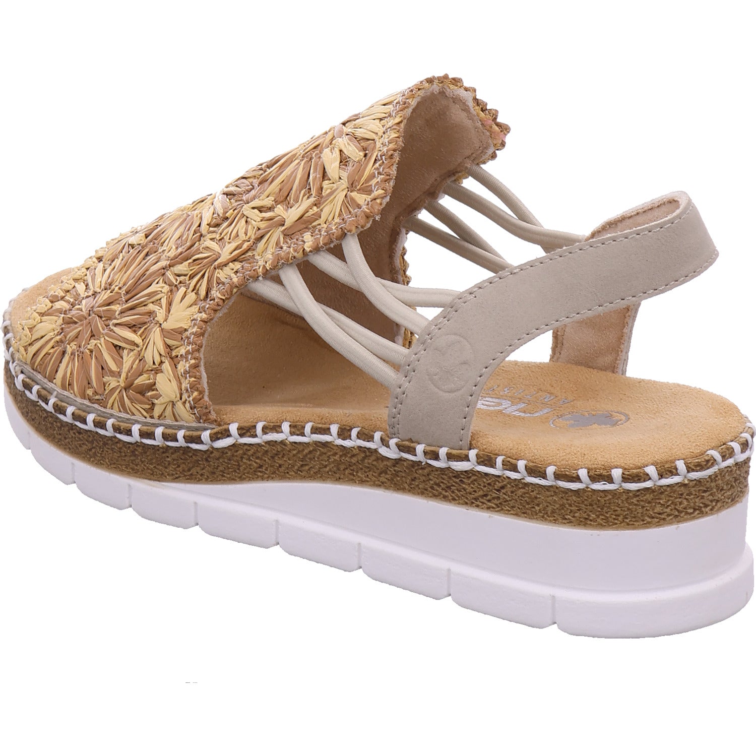 Rieker Damen Sandale  in beige