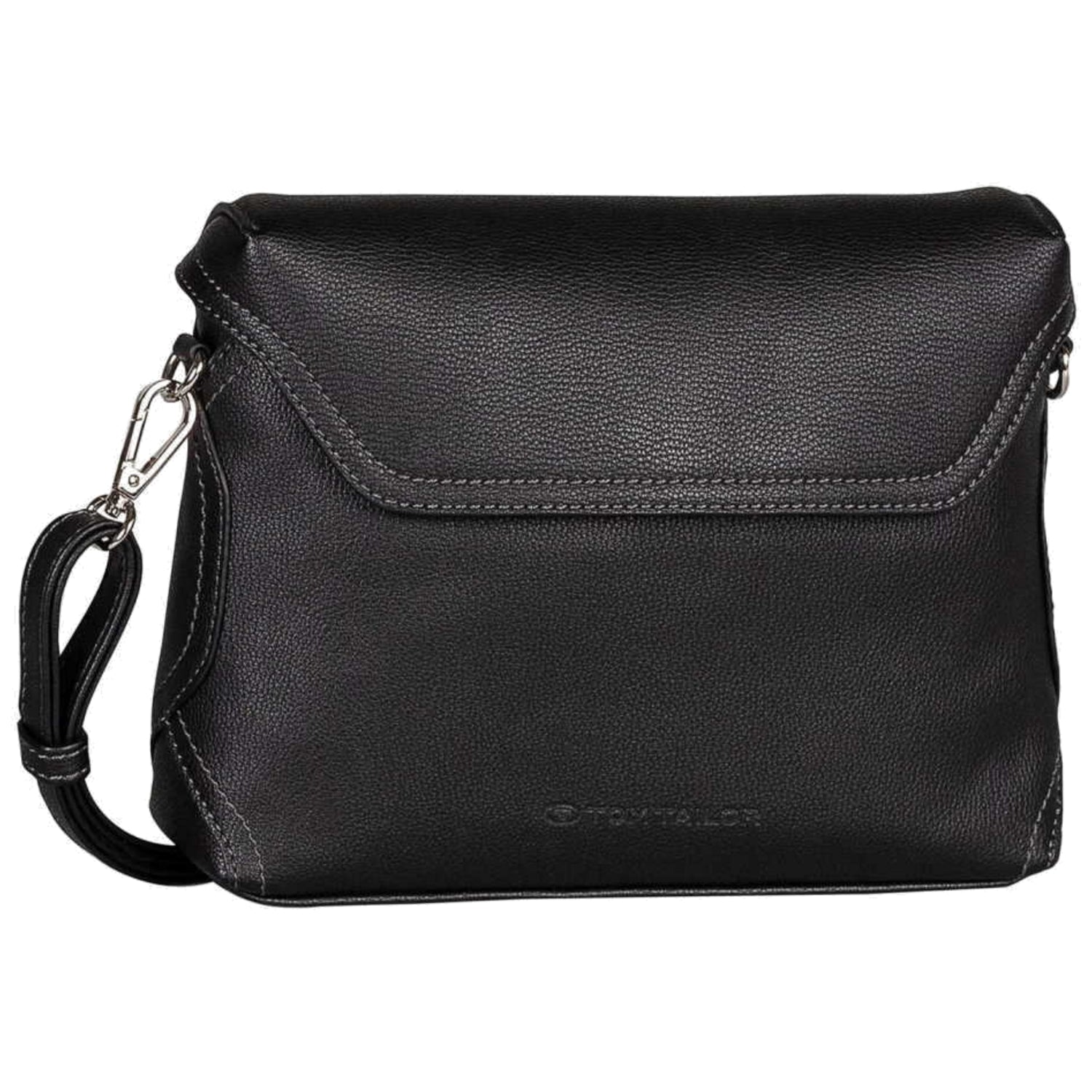 Tom Tailor kabelka Joel Flap Bag S v černé barvě