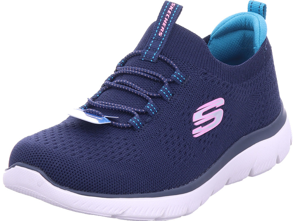 Dámské modré tenisky SKECHERS