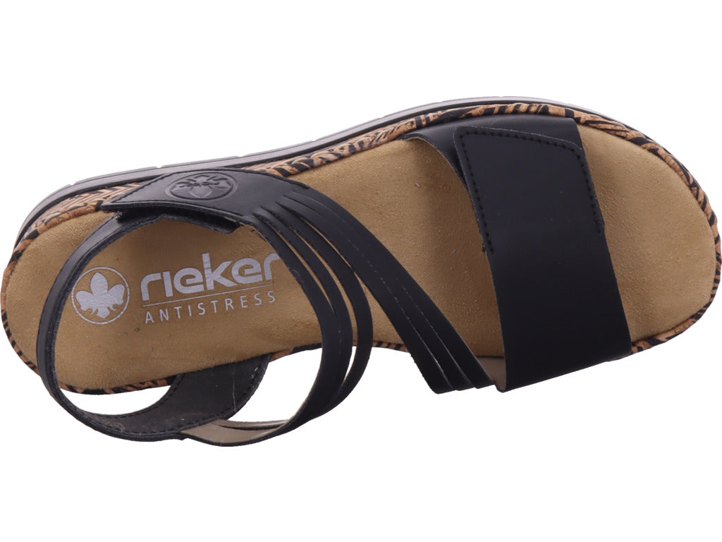 Rieker Women's Sandals Fsk Women's Sandals in black
