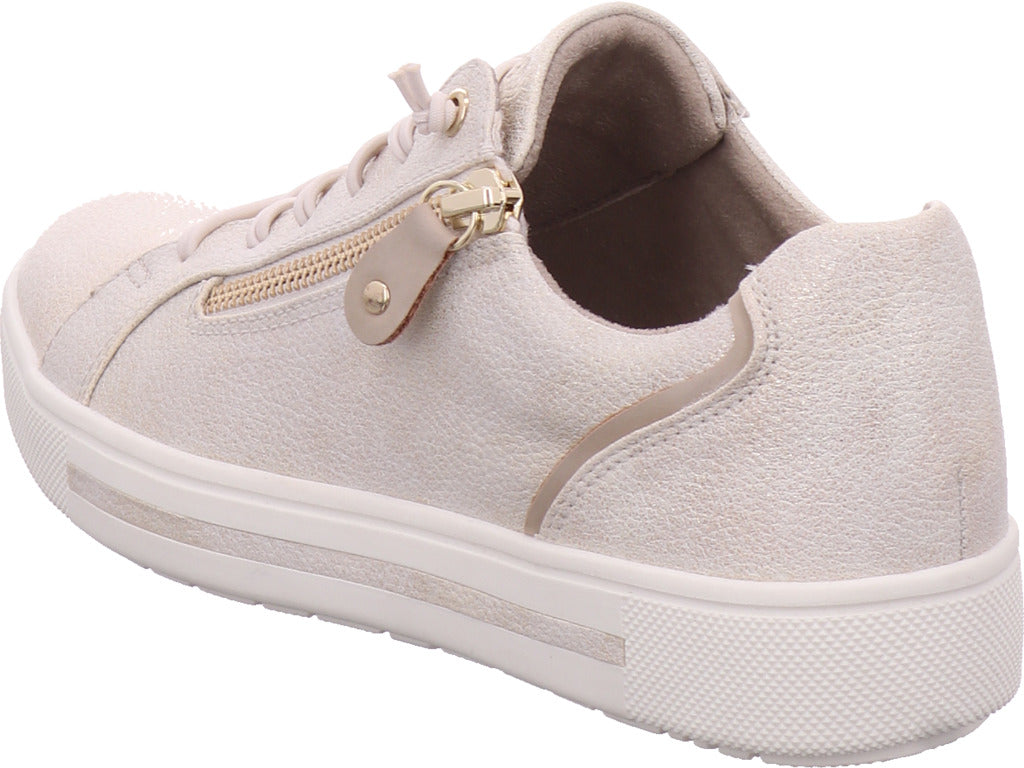 Jana women's sneakers in gold
