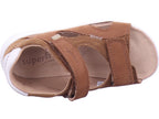 Superfit Damen Sandale Sandale Leder \ Lagoon in braun
