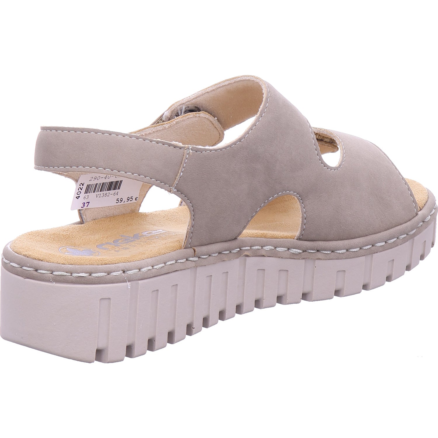 Rieker Damen Sandale  in beige