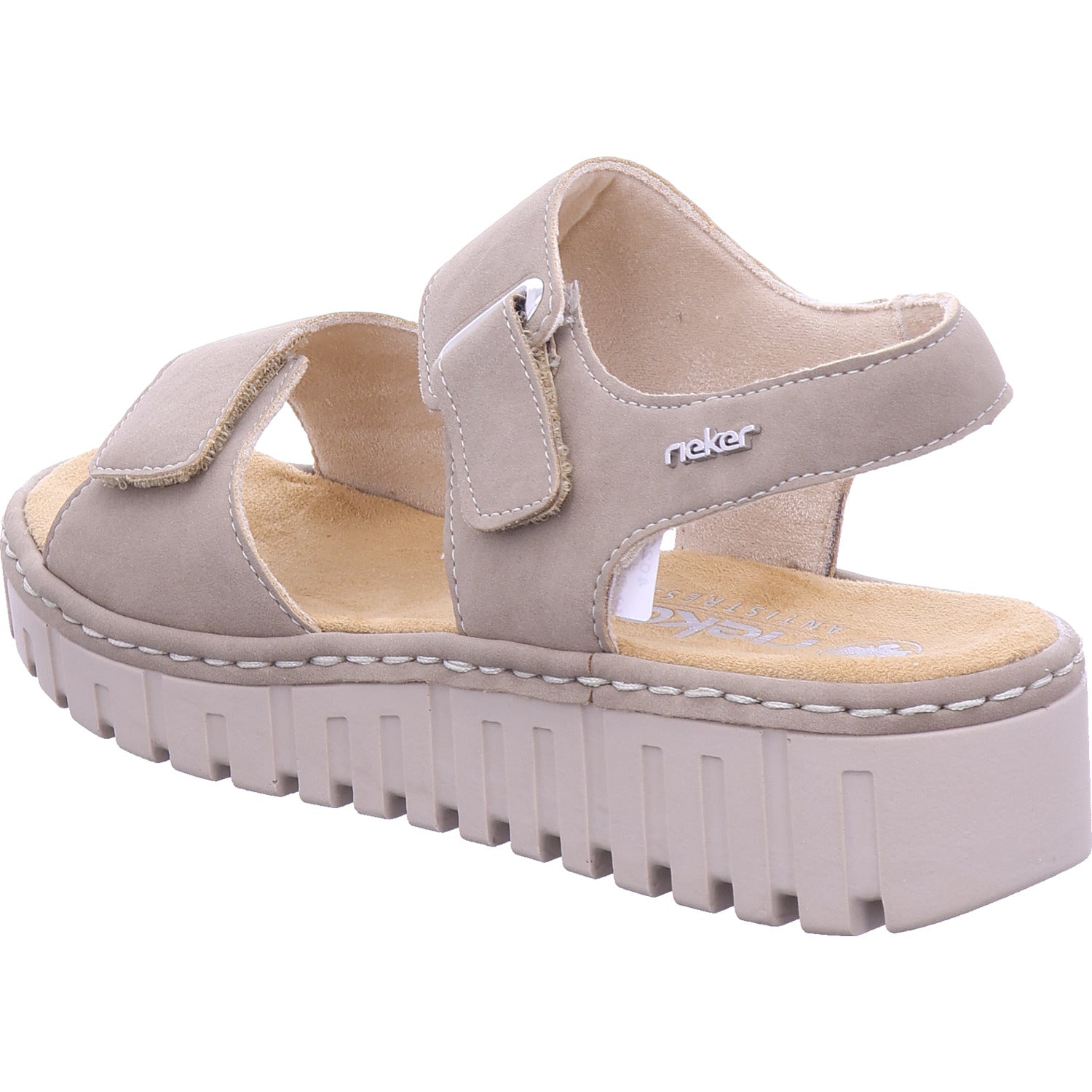 Rieker Damen Sandalette  in beige