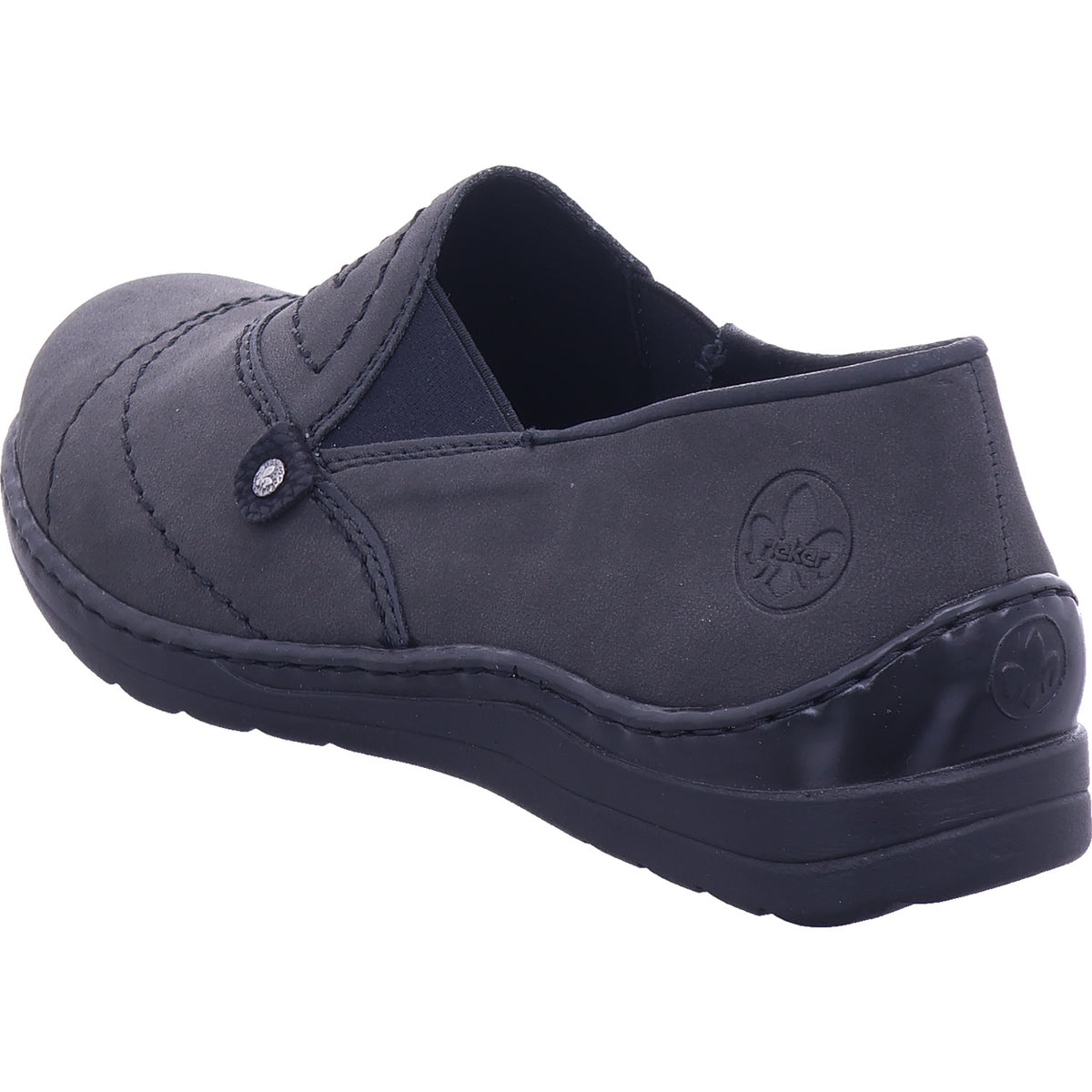 Rieker Damen Slipper  in grau