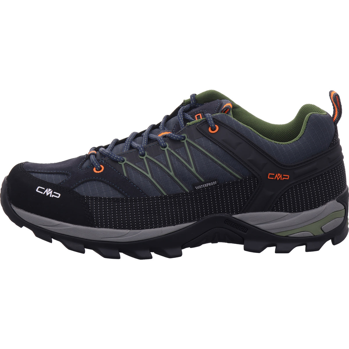 CMP Herren Wanderschuhe Rigel Low Trekking Shoes in grau