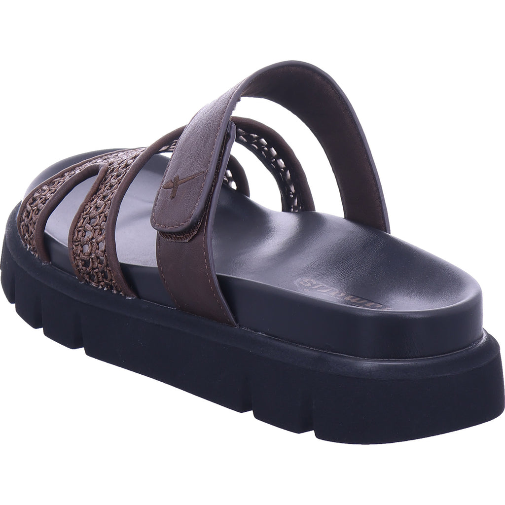 Tamaris Damen Pantolette  in braun