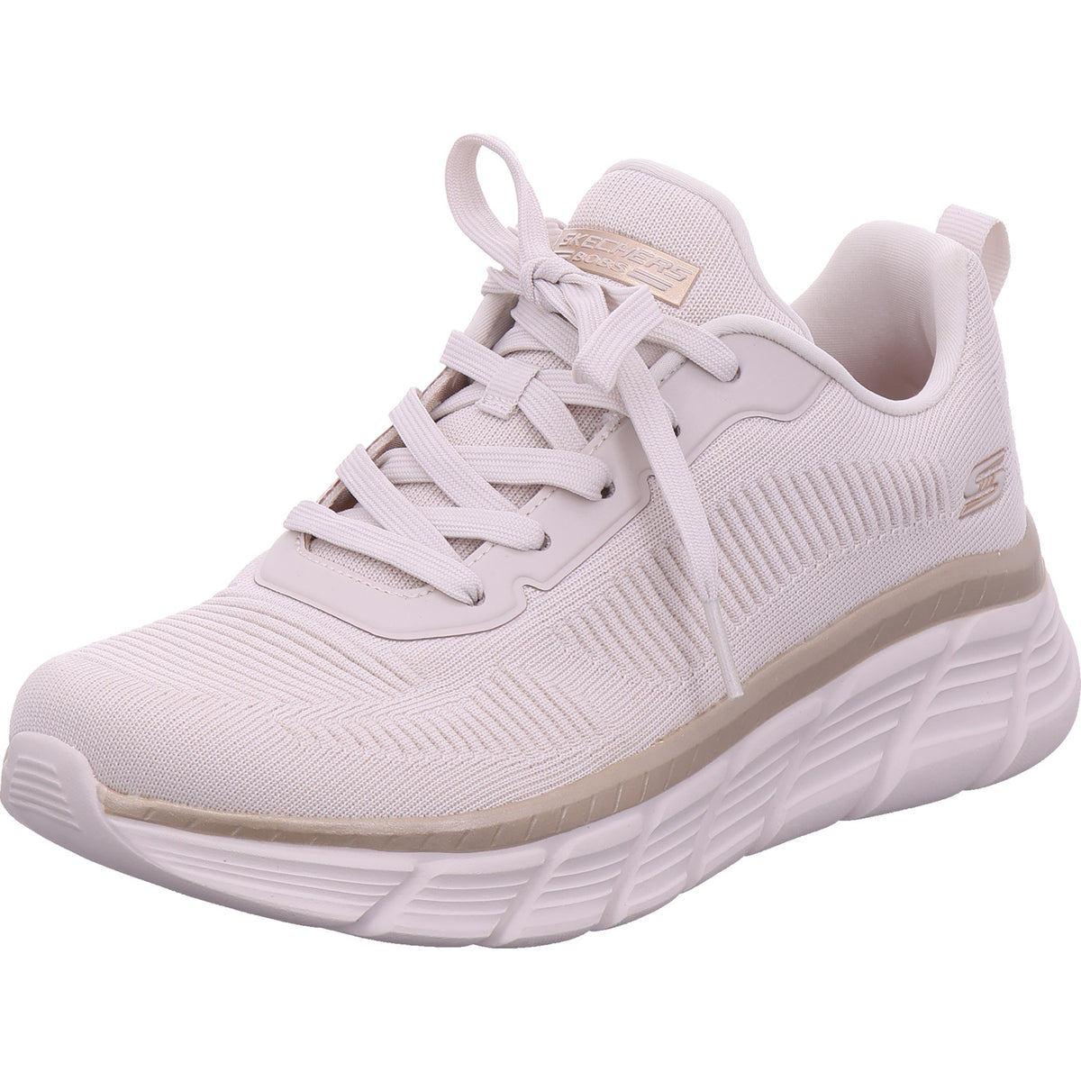 SKECHERS Damen Sneaker Bobs B Flex Hi Fly in weiß