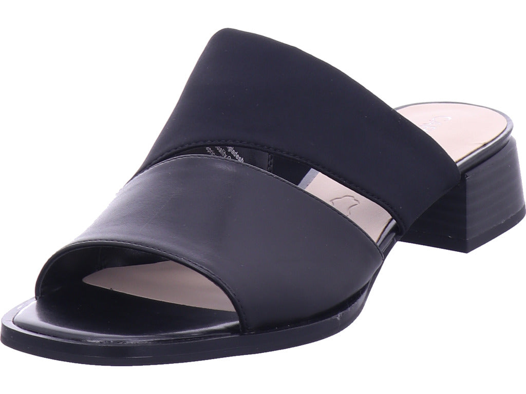 Caprice Damen Pantolette Women Slides in schwarz
