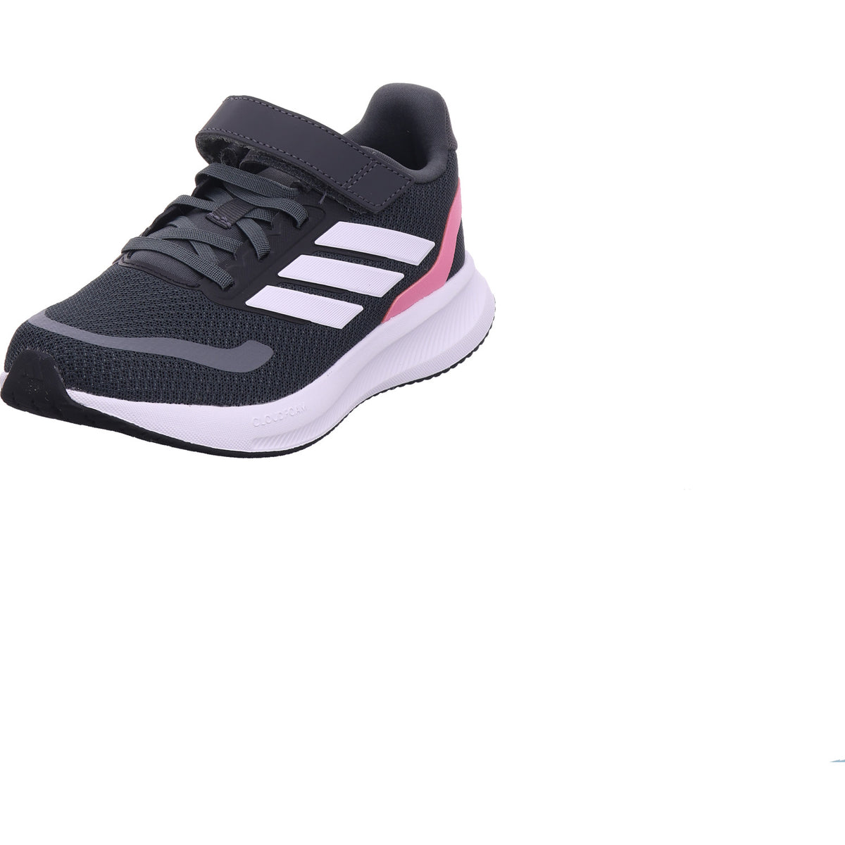 Dívčí tenisky Adidas Runfalcon 5 El C v šedé barvě