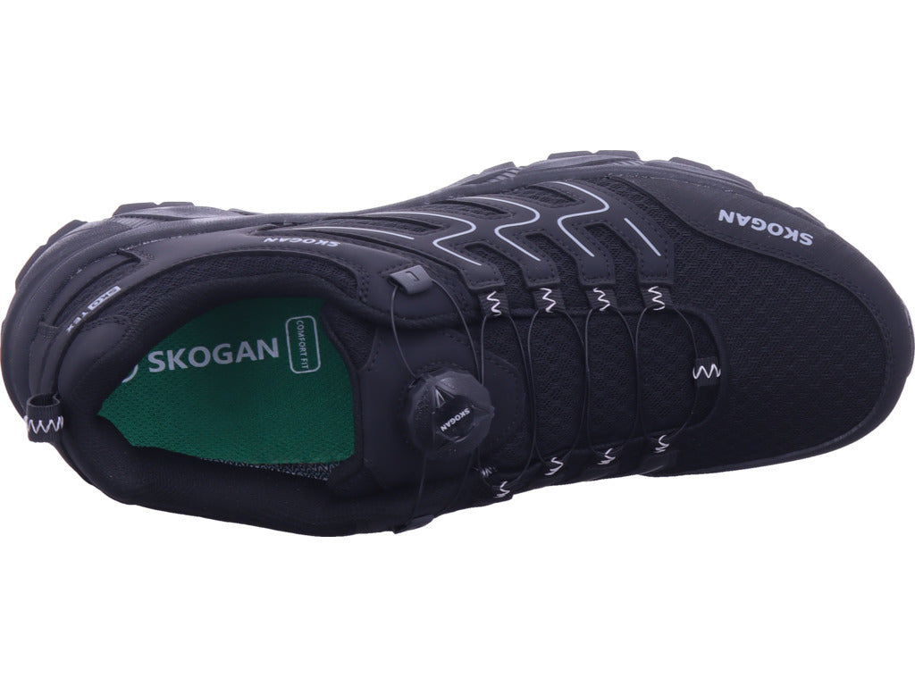 Skogan Men's Hiking Shoes in Black