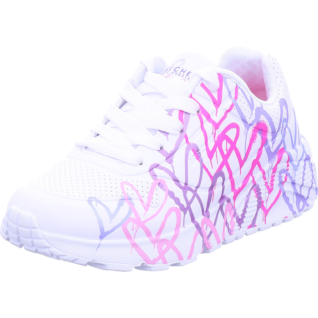Dívčí tenisky SKECHERS v bílé barvě
