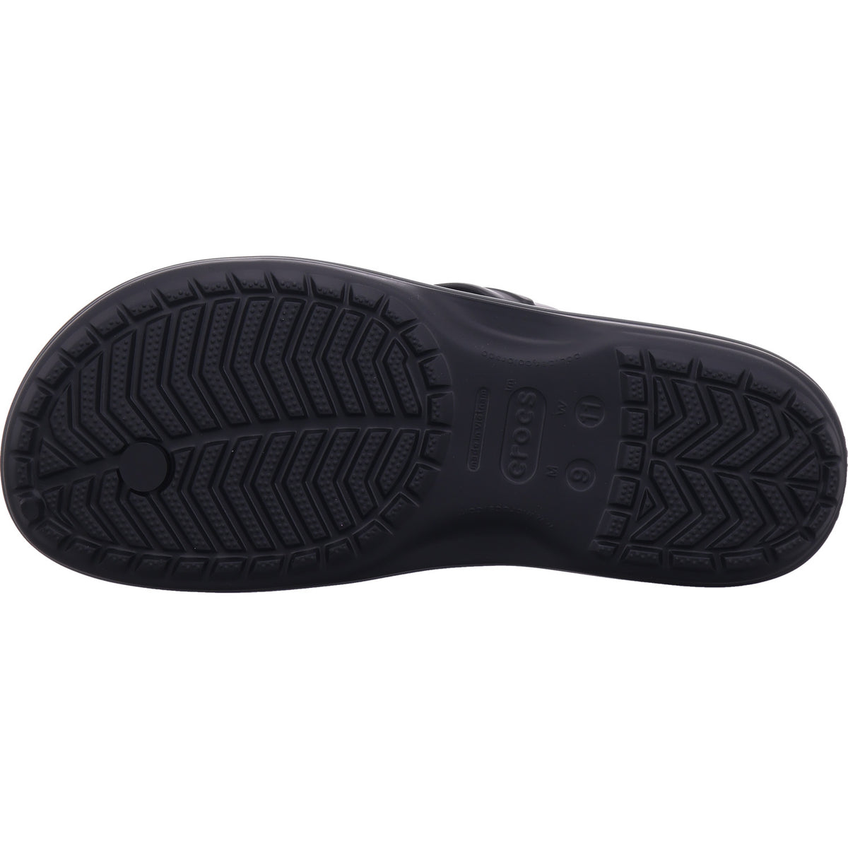 Crocs Unisex - Dospělí pantofle do vody v černé barvě