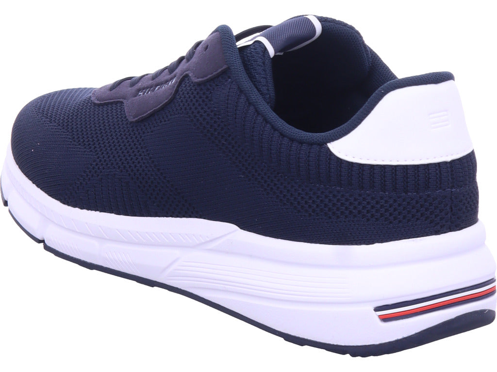 Tommy Hilfiger Pánské tenisky Lightweight Rwb Knit v modré barvě