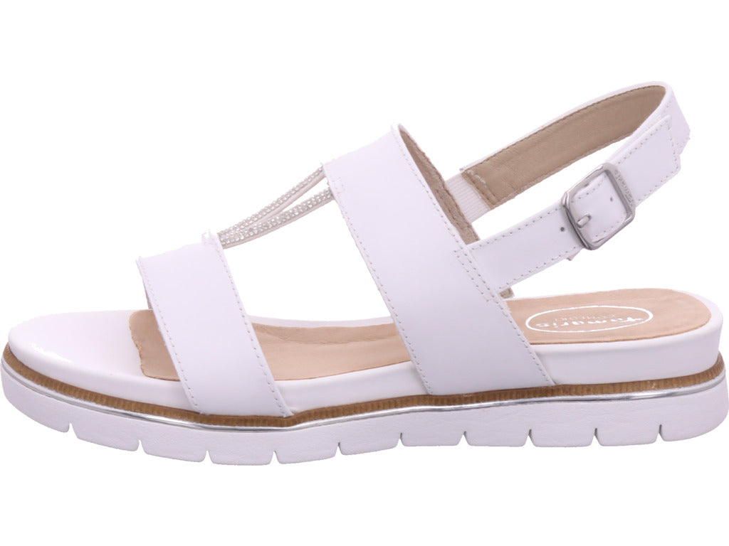 Tamaris Comfort Women's Sandal in White
