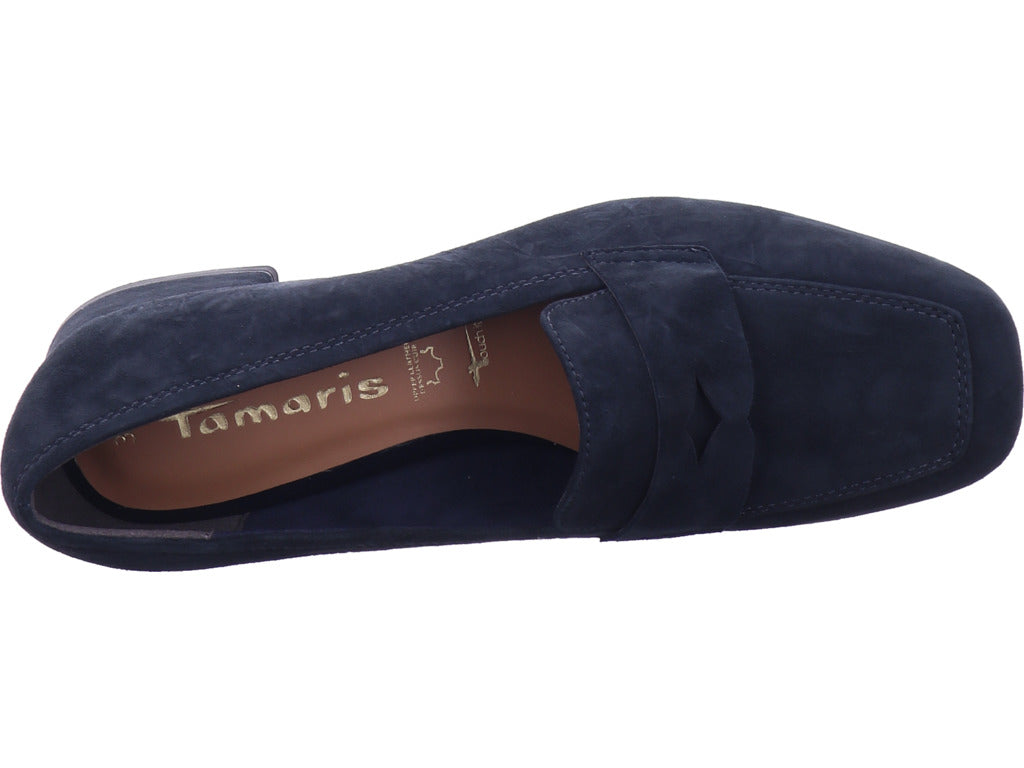 Tamaris Damen Slipper Women Slip-On in blau