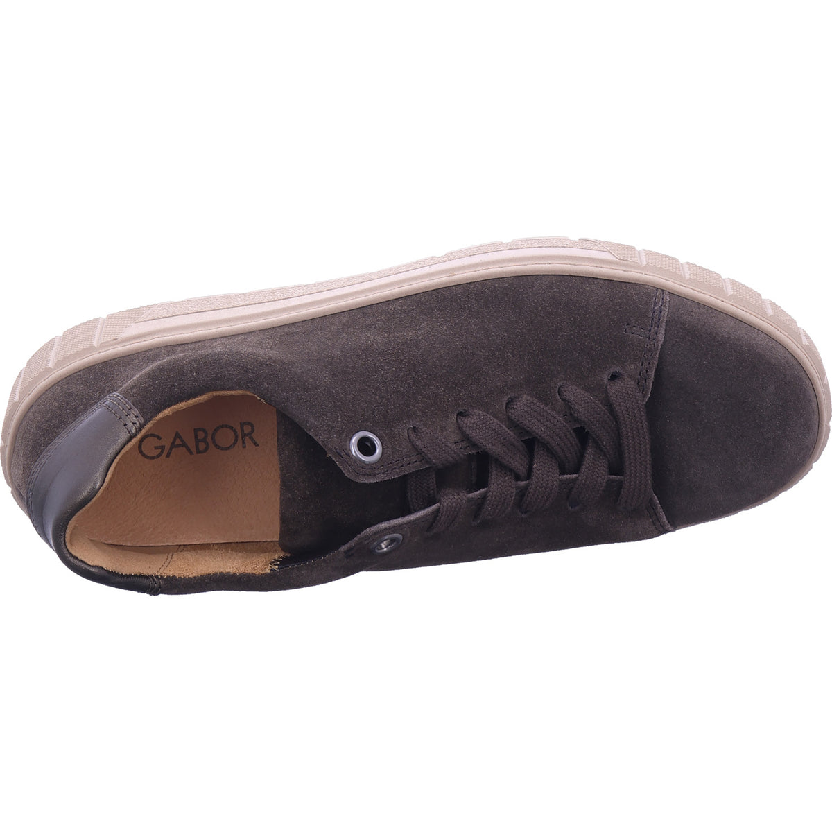 Gabor women's low shoes in brown