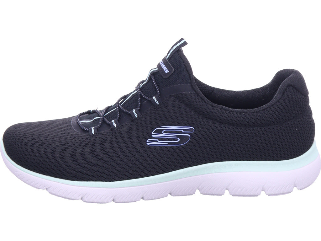 SKECHERS Damen Slipper  in schwarz