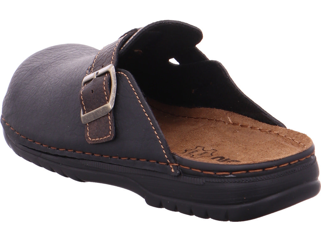 inblu Herren Clog  in schwarz