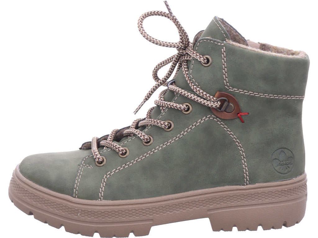 Rieker women's ankle boots Hwk women's boots in green