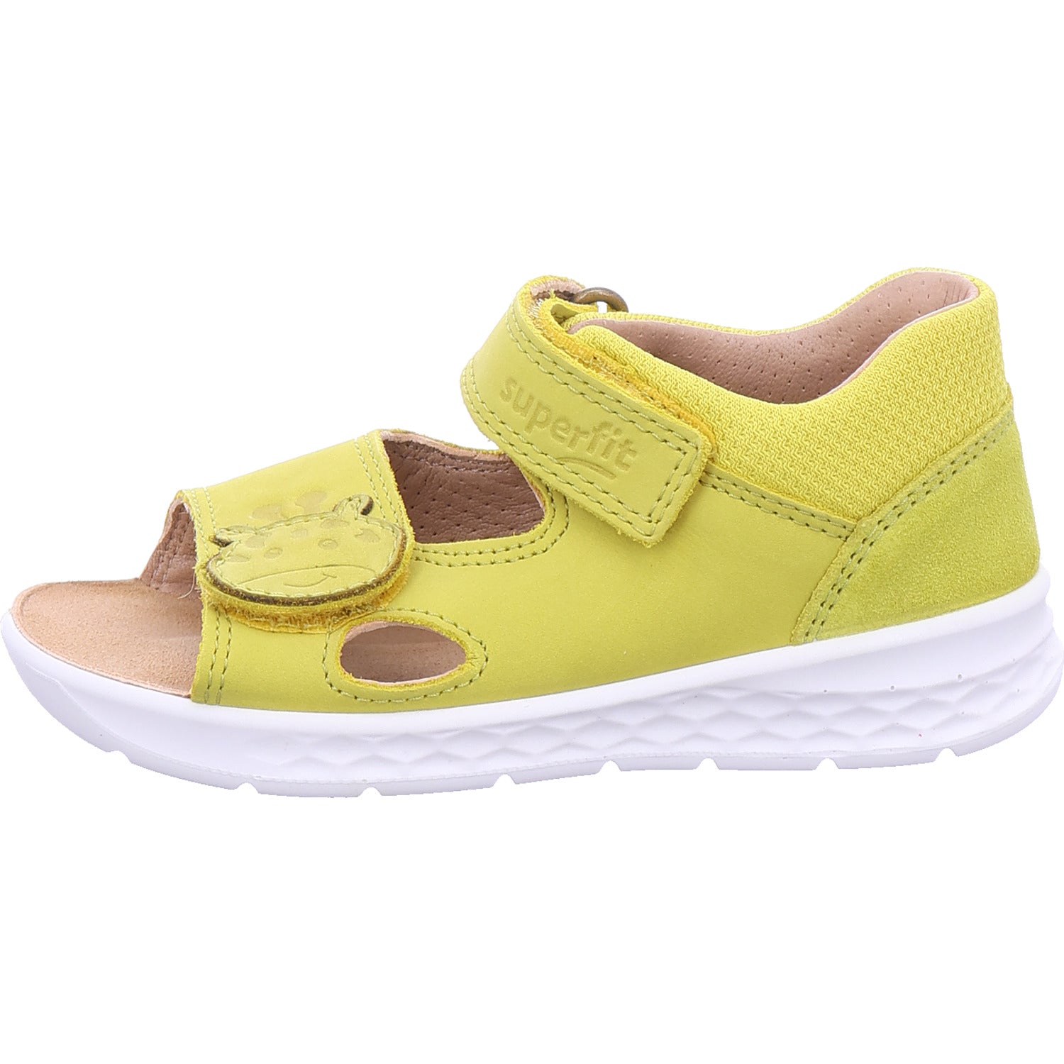 Superfit Chlapecké sandály Sandalette Kůže Lagoon žluté