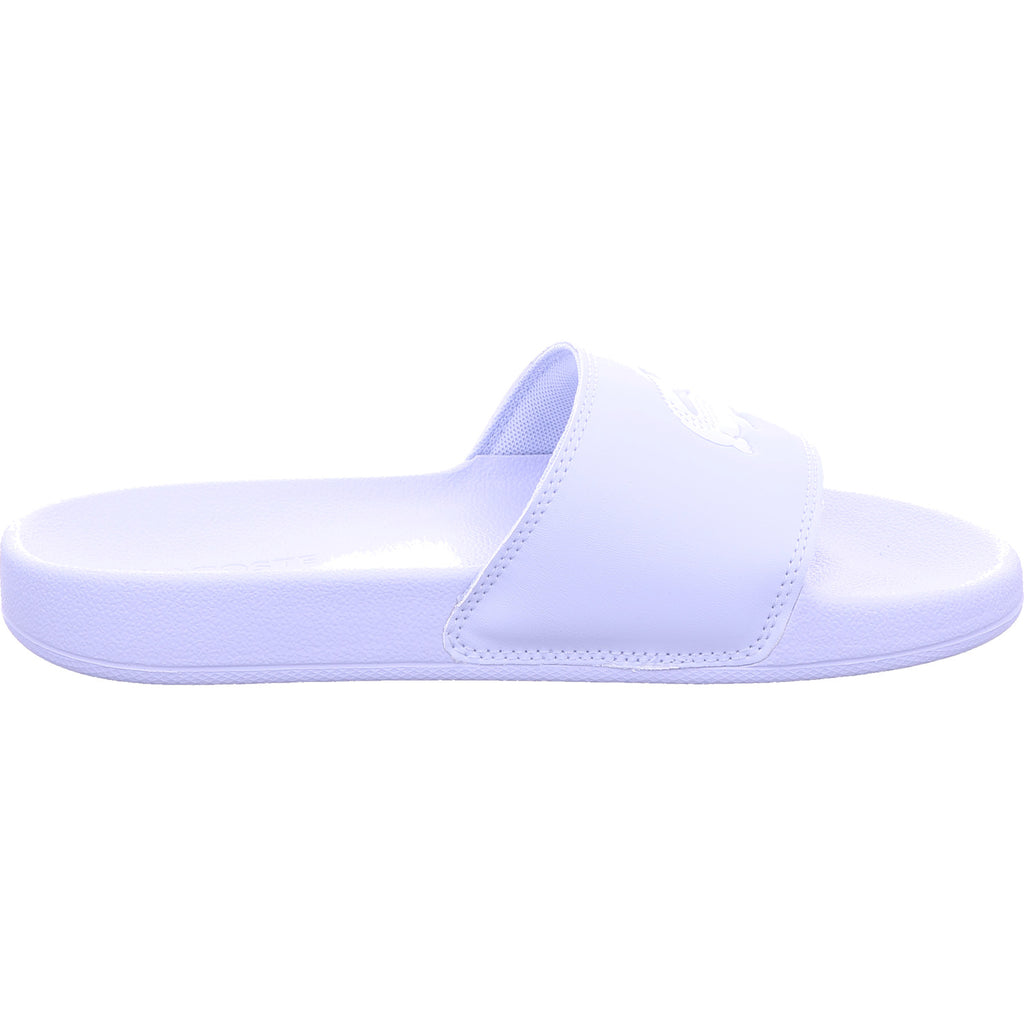 Lacoste Women's Serve Slides in blue