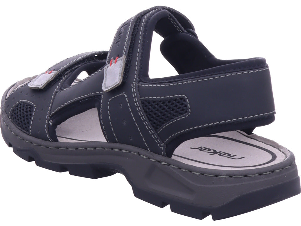 Rieker Herren  Fsk Herren Sandalen in schwarz