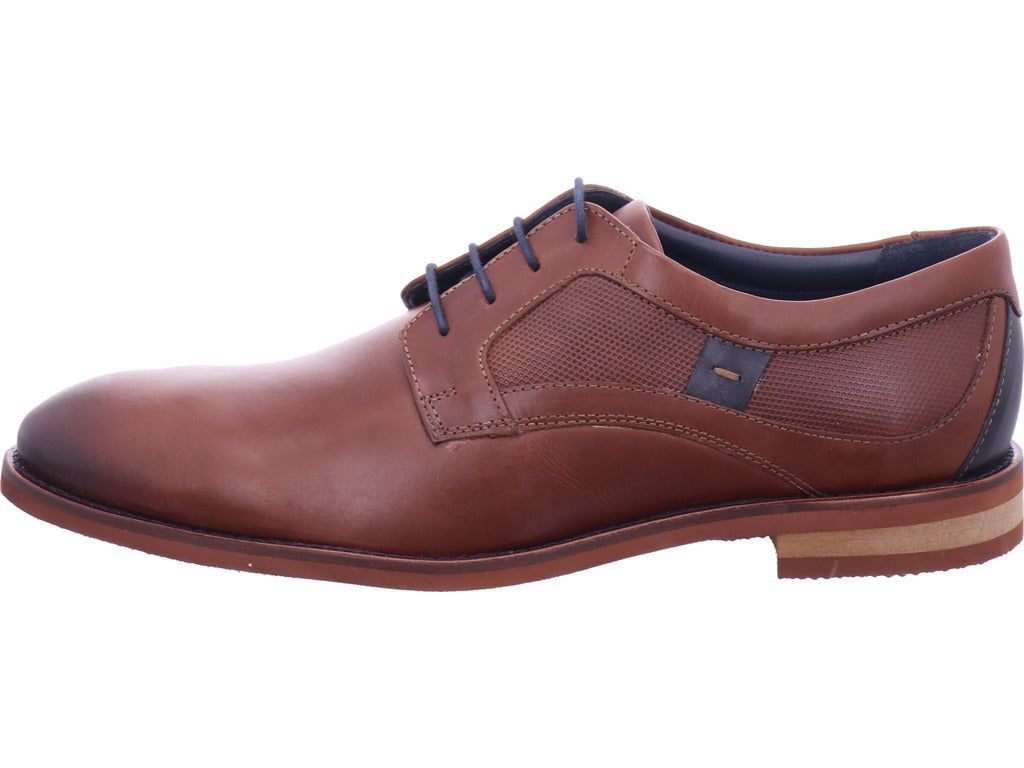 Mustang Herren Businessschuh Kastanie Metrometro in braun