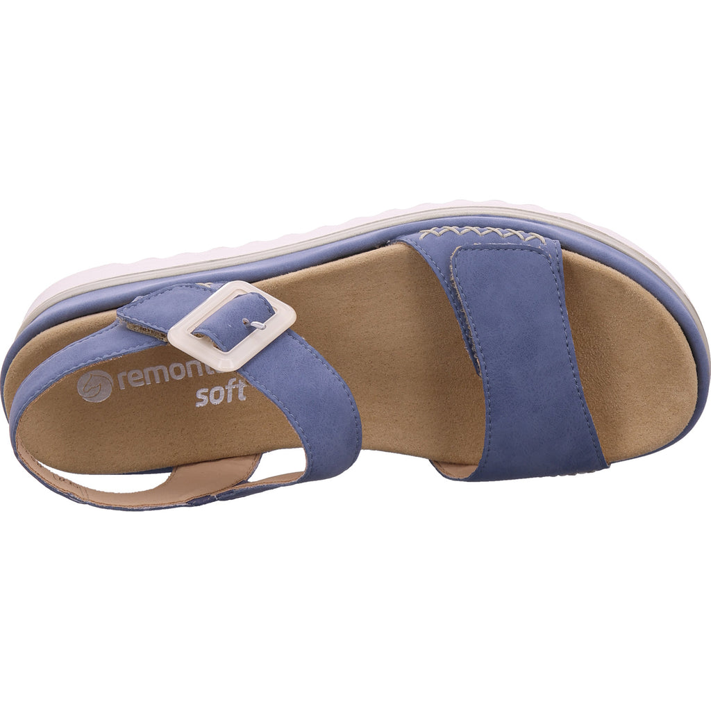 Remonte Women's Sandal in blue