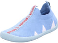 Affenzahn Jungen Barfußschuhe Hausschuh Knit Flinky Hai in blau