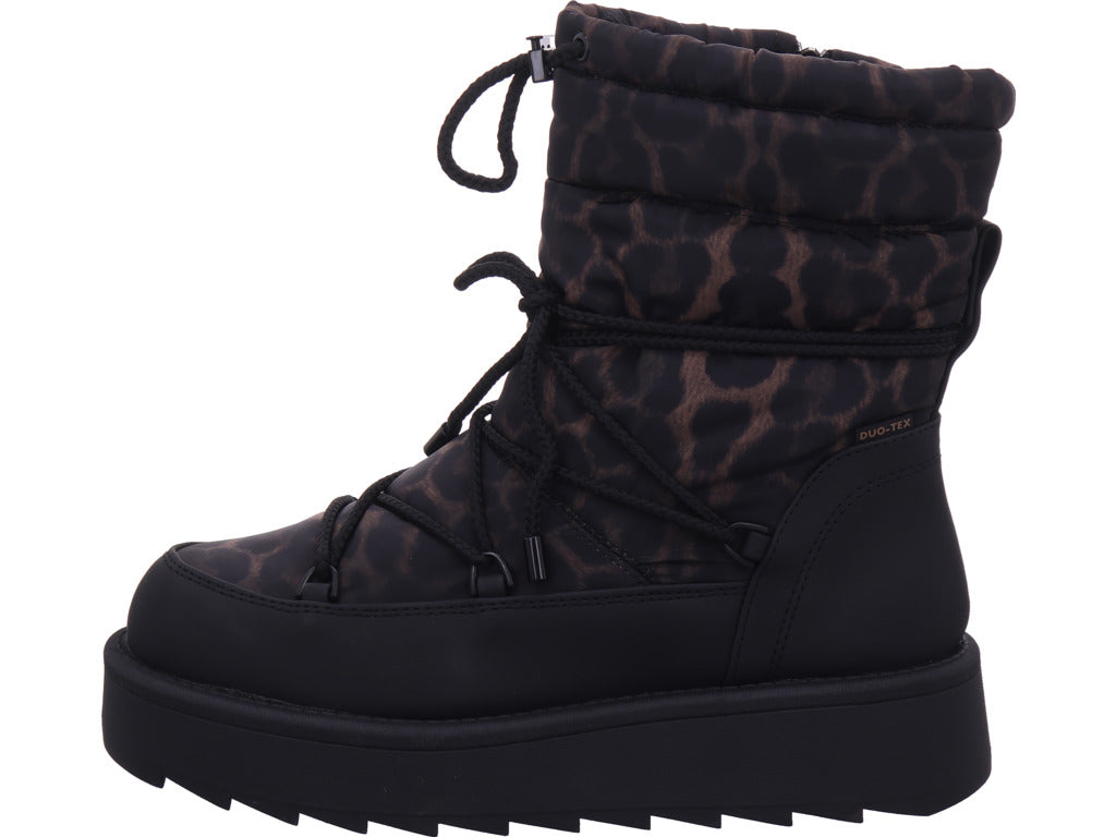 Tamaris Damen Moonboots  in schwarz
