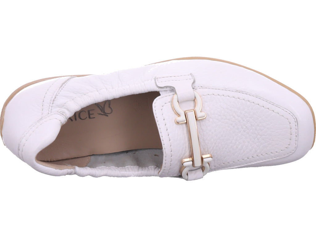 Caprice Damen Slipper  in weiß