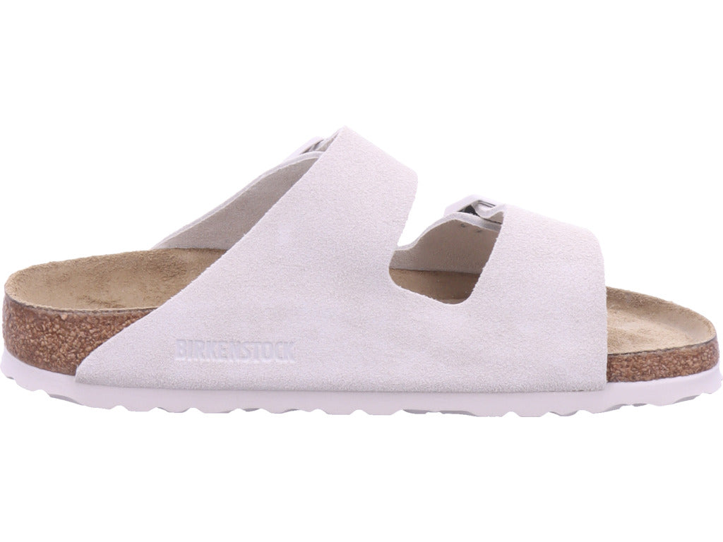 Birkenstock Women's Mule Arizona Soft Footbed in White