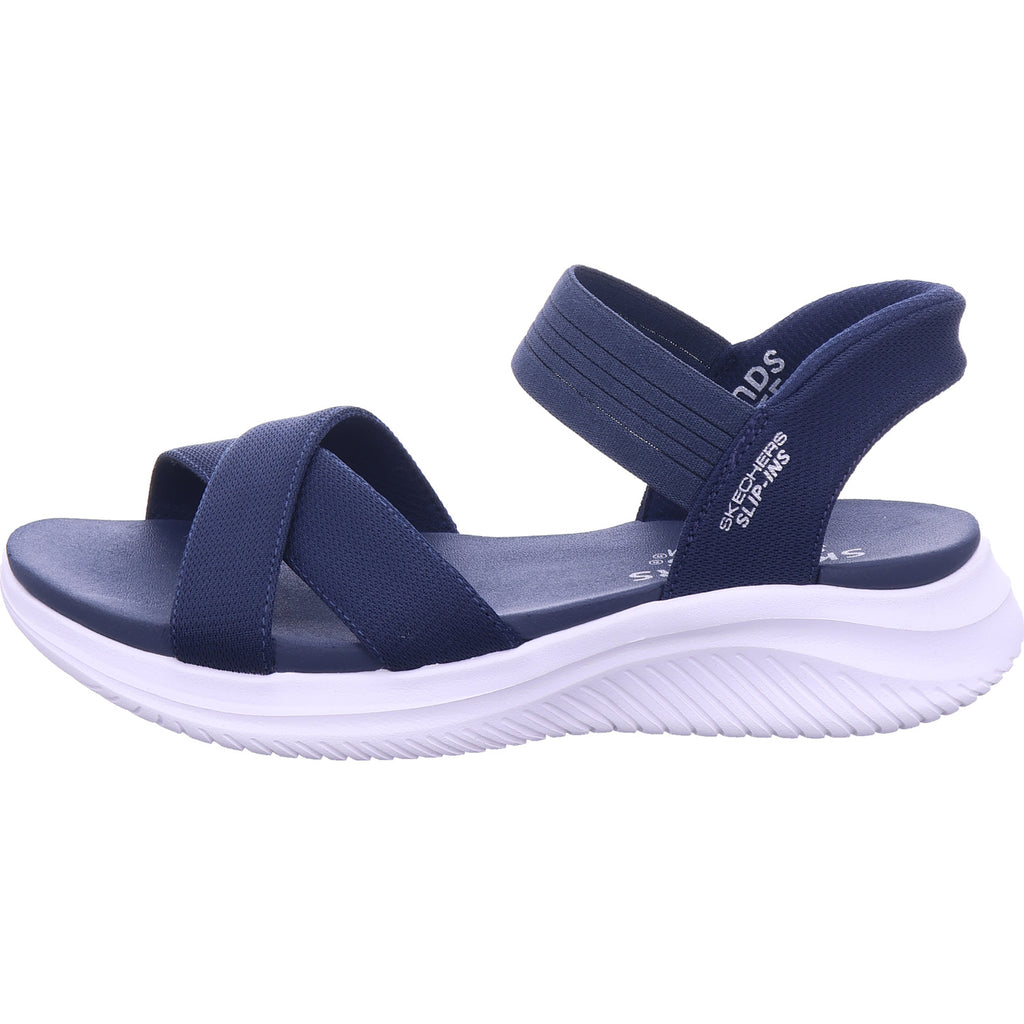 SKECHERS Dámské sandály Ultra Flex 3,0 v modré barvě