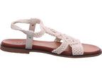 2 GO FASHION Damen Sandalette  in weiß