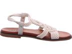 2 GO FASHION Damen Sandalette  in weiß