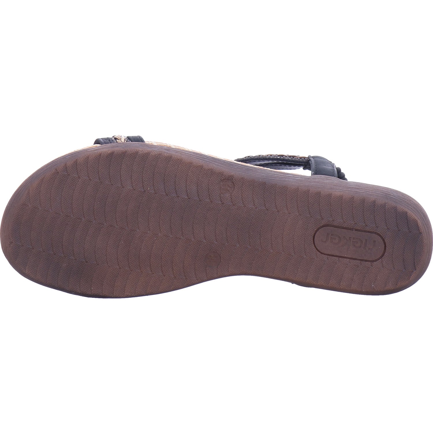 Rieker Women's Sandal in Black