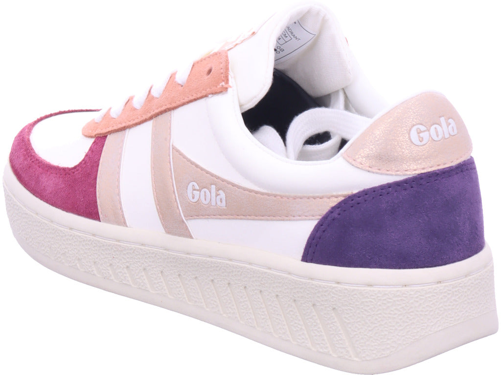 Gola Damen Sneaker Grandslam Quadrant in weiß