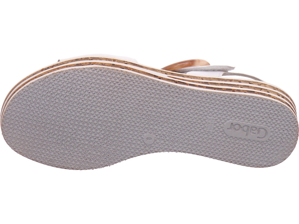 Gabor women's sandals in white