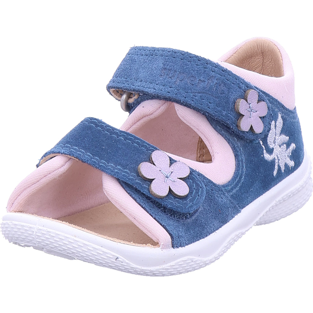 Superfit Mädchen Sandale \ Polly in blau