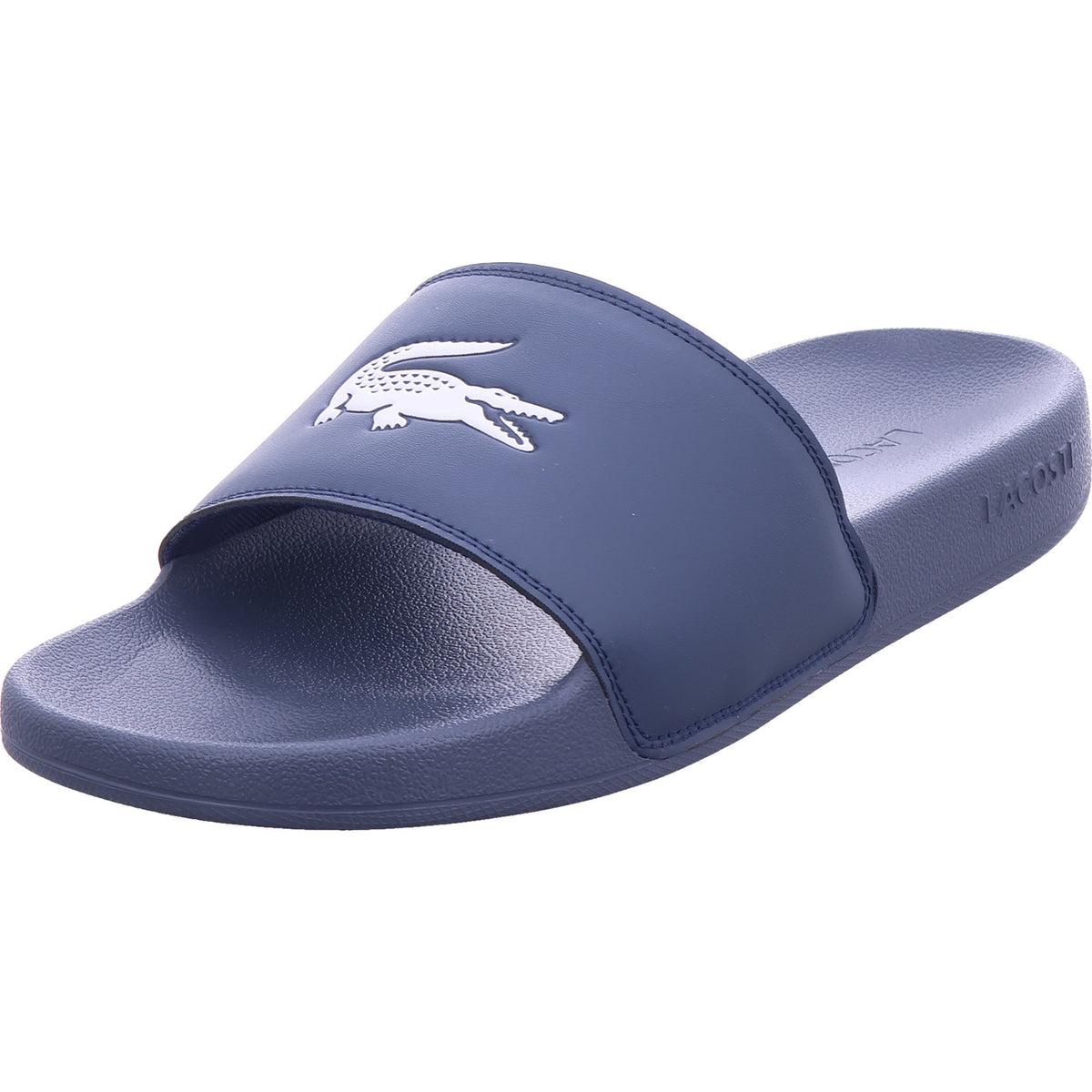 Lacoste Herren Badeschuh Serve Slides in blau