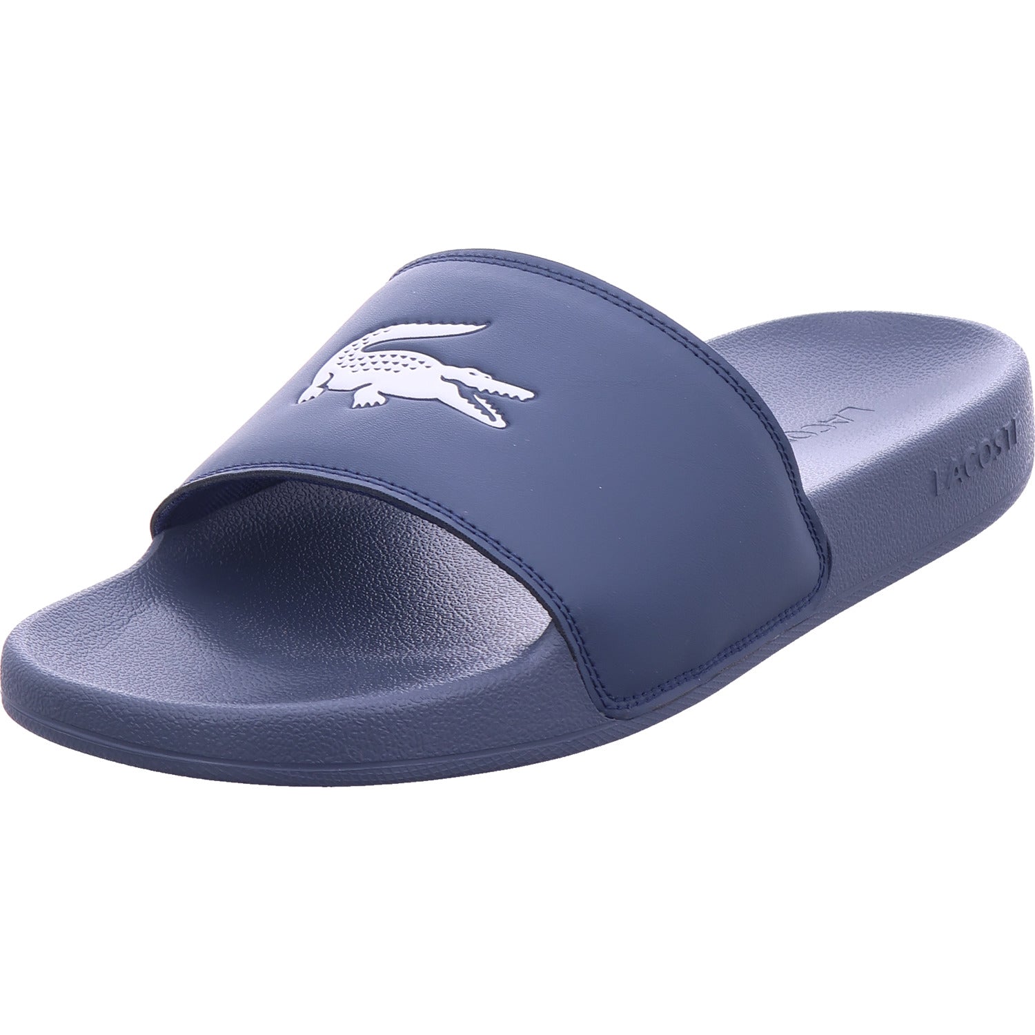 Lacoste Herren Badeschuh Serve Slides in blau
