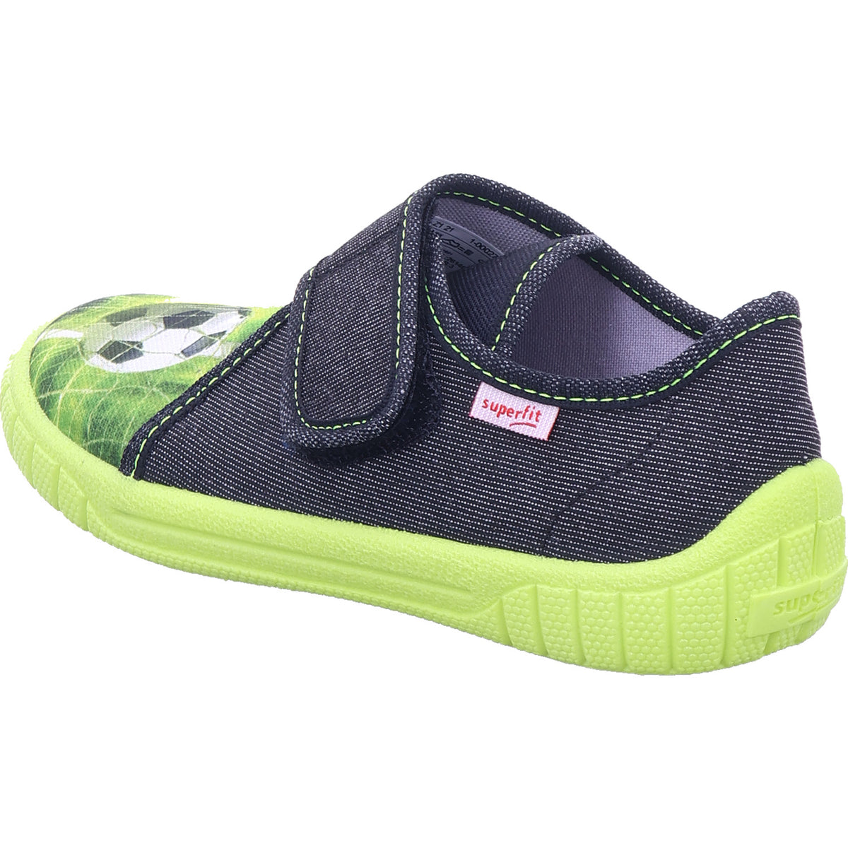 Superfit Jungen Hausschuh Hausschuh Textil \ Bill in schwarz