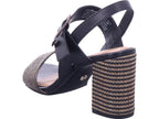 Tamaris Damen Sandalette  in schwarz