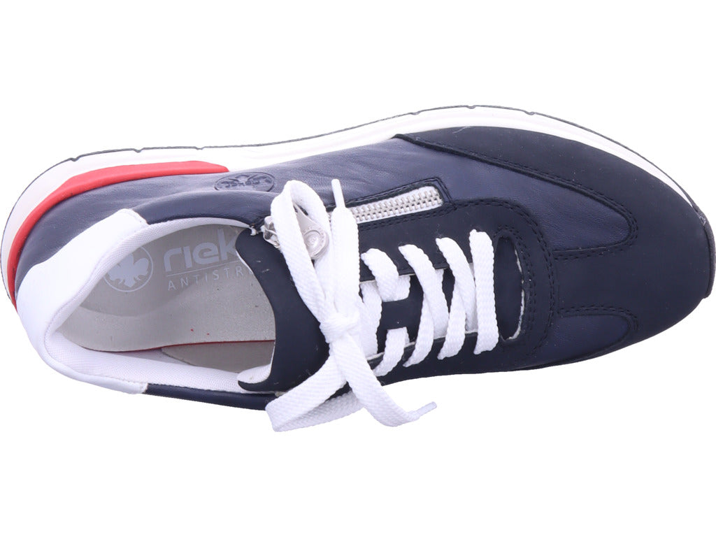 Rieker Women's Sneakers Fsk Women's Low-Top Shoes in Blue